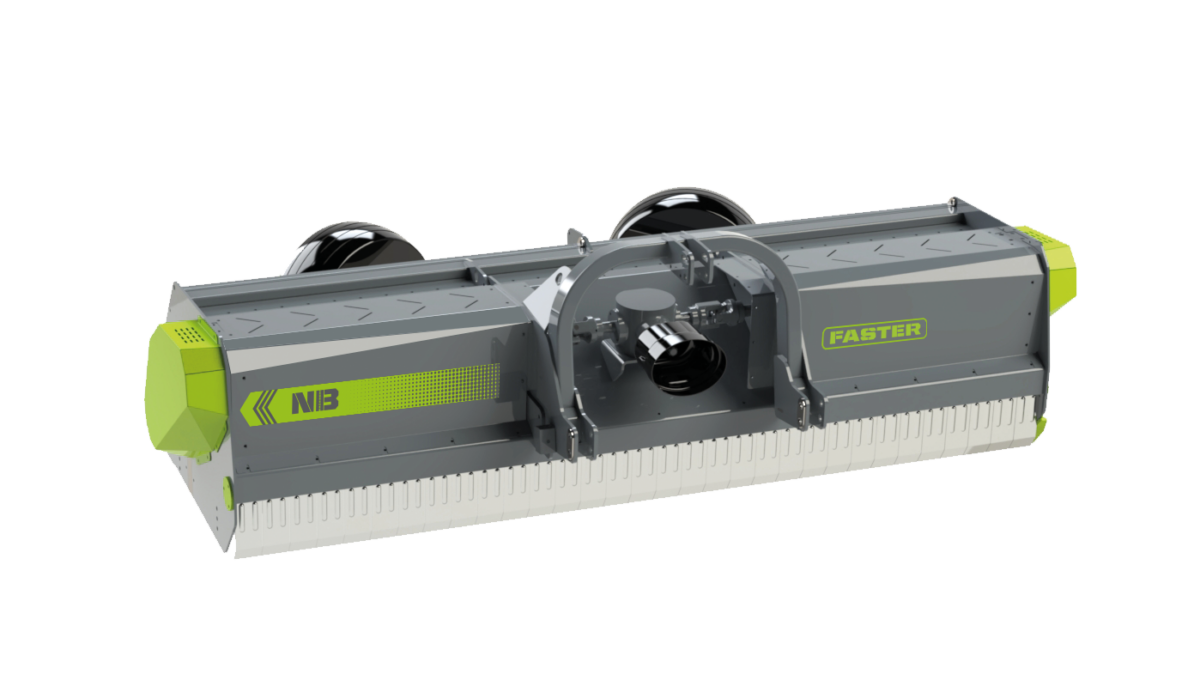 Robustní kladívkový mulčovač Niubo Faster za traktor