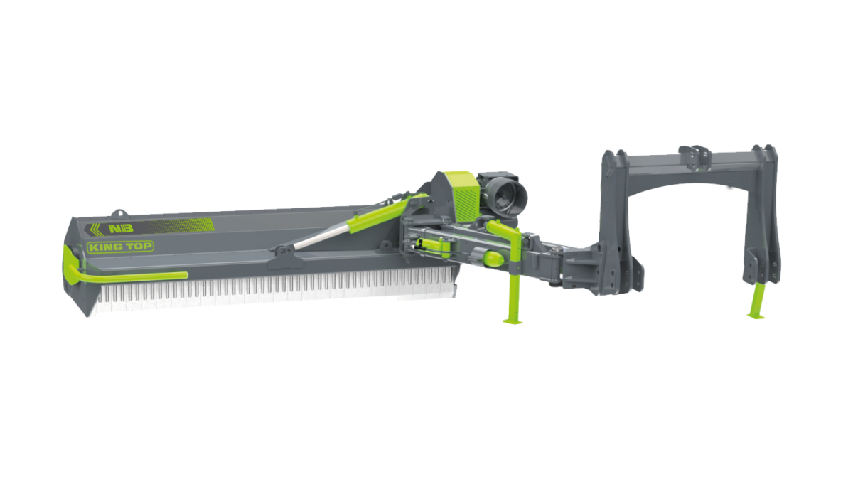 Kladívkový stranový mulčovač Niubo King Top