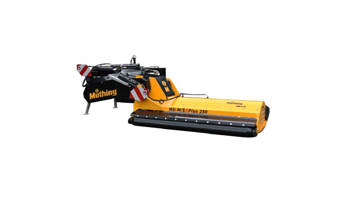 Boční tažený mulčovač – Müthing MU-M/S VARIO PLUS