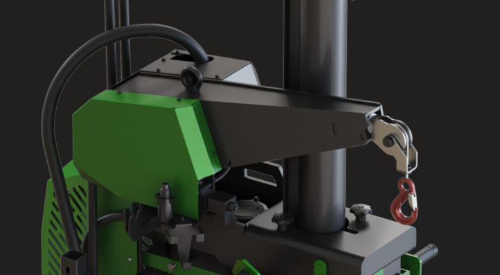 Hydraulický naviják Robust příslušenství