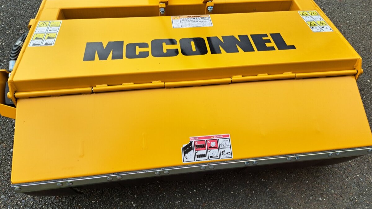 Příkopové rameno McConnel PA4745 + 1,2m mulčovací hlava