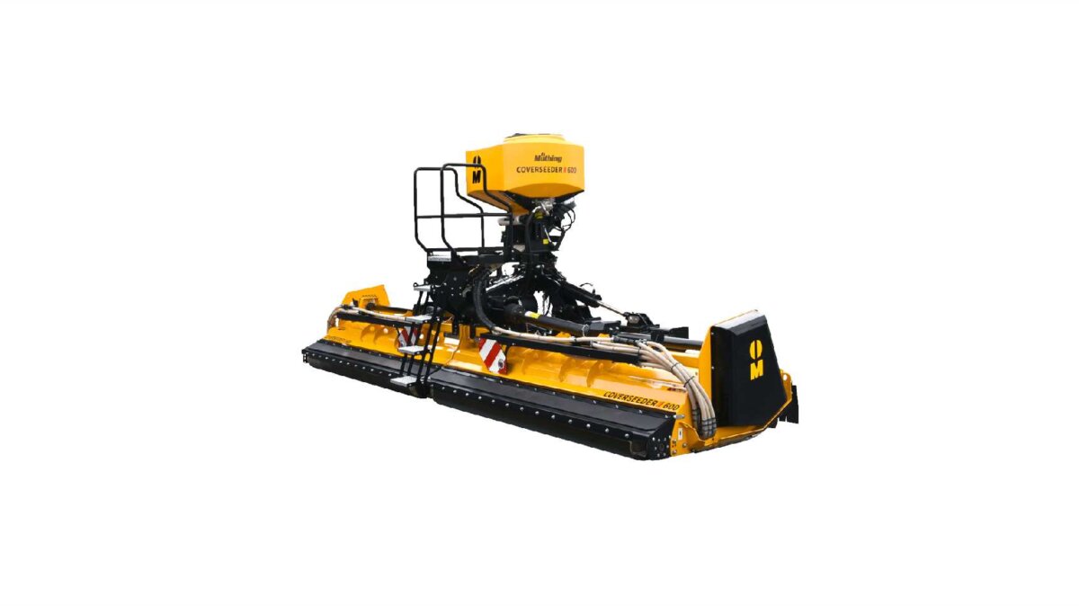 Cepový mulčovač do zemědělství – Müthing MU-COVERSEEDER